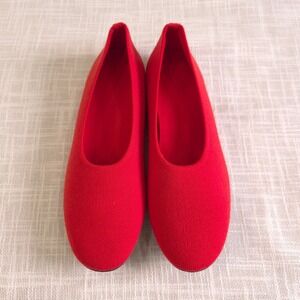 Everlane The Day Glove in ReKnit - Poppy Red/ Size 7